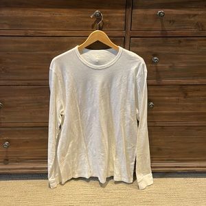 Men’s J.Crew long sleeve Slub cotton T-shirt